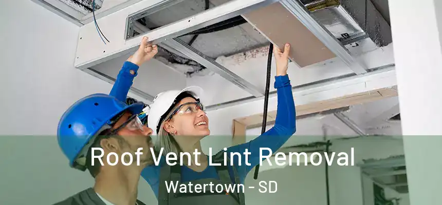  Roof Vent Lint Removal Watertown - SD